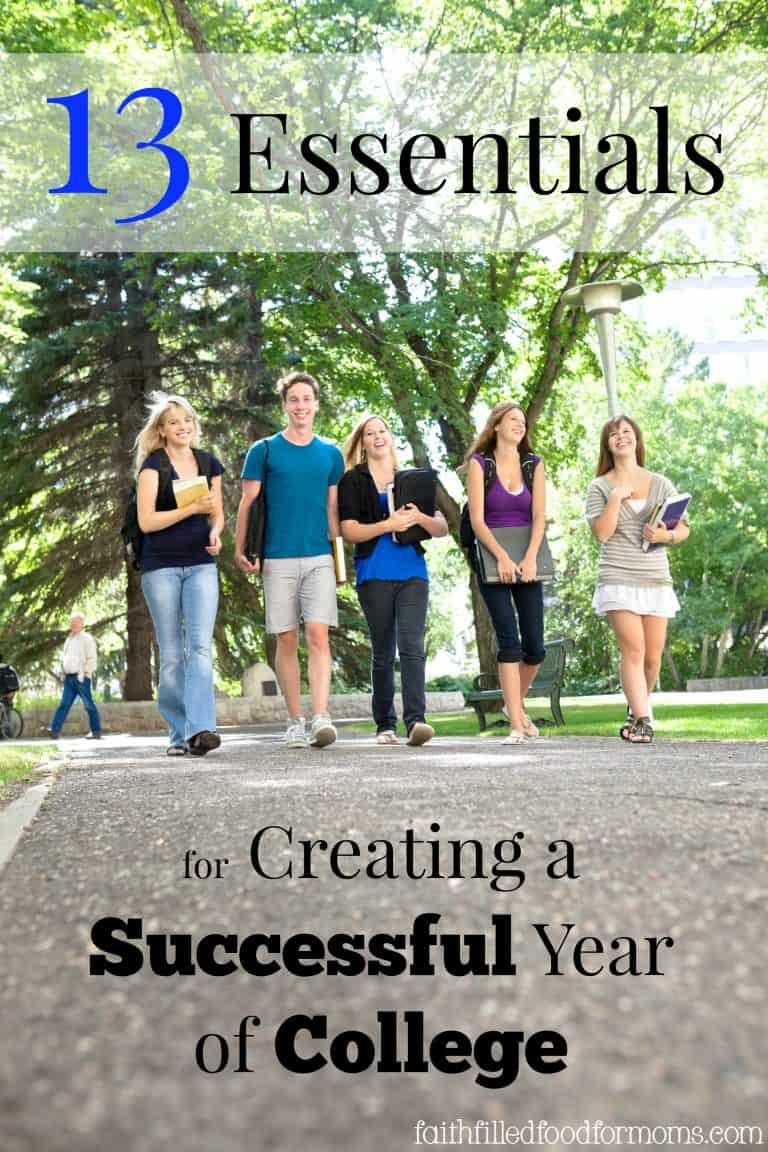 13 Essentials for Creating a Successful Year of College