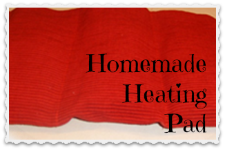 Homemade heating pad