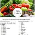 Reasons to eat your fruits and vegetables with free printable