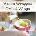 Bacon Wrapped Grilled Wings