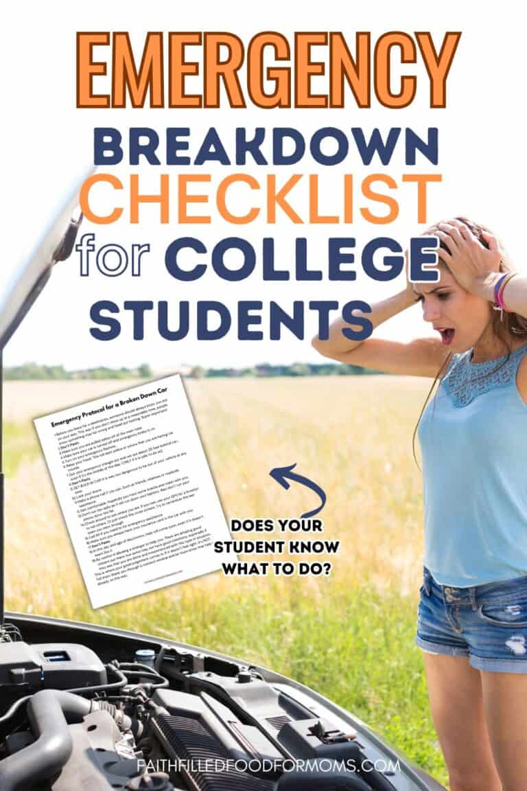 Best Car Prep for College Student with Emergency Checklist