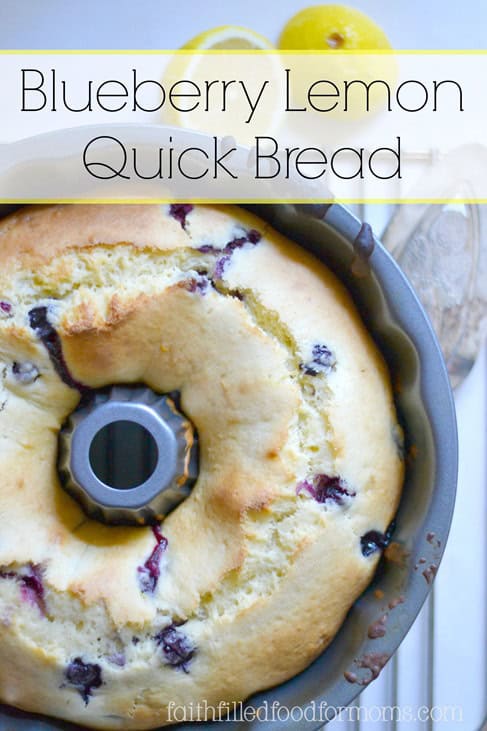 Blueberry Lemon Quick Bread Blueberry Lemon Quick Bread