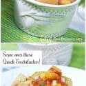 CHUNKY MEXICAN PEACH MANGO AND PINEAPPLE SALSA