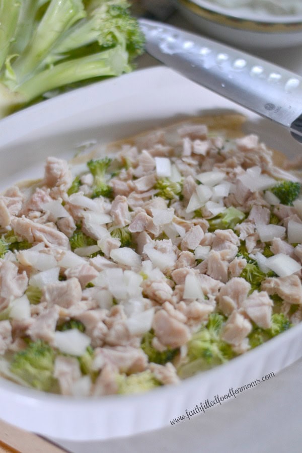 Cheesy Layered Chicken Breast Recipe. made with simple ingredients
