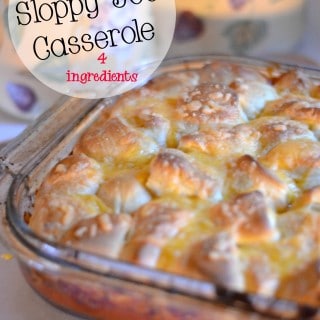 Cheesy Sloppy Joe Casserole
