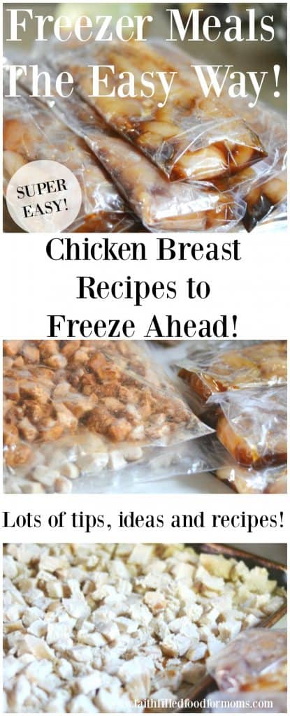 Chicken Breast Recipes to Freeze Ahead
