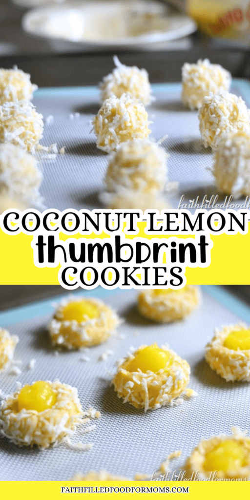 Coconut Lemon Thumbprint Meringue Cookie Recipe Coconut Lemon Thumbprint Meringue Cookie Recipe