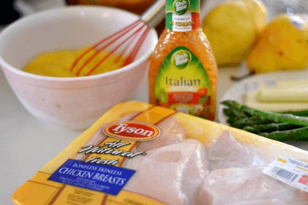 Creamy Crockpot Italian Stuffed Chicken - Ingredients