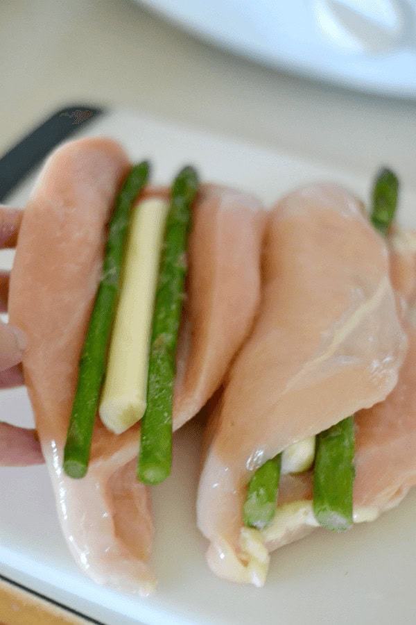 Creamy Italian Stuffed Chicken