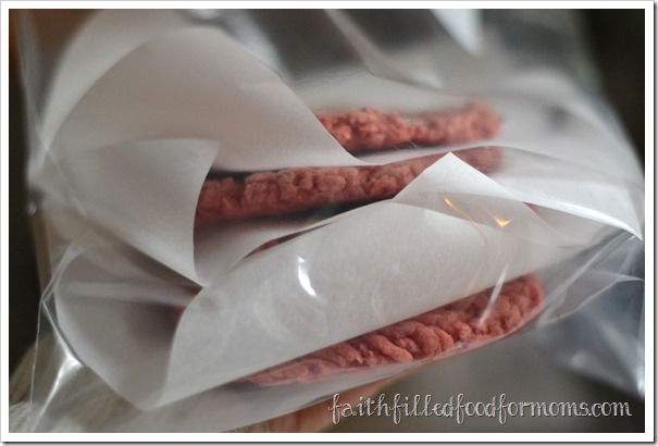 how to make hamburger patties Homemade Hamburger Patties