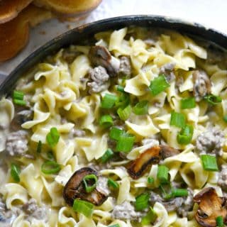 Delicious and super easy Beef Stroganoff