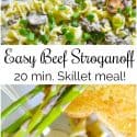 Easy Beef Stroganoff