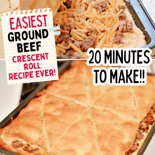 ground beef and crescent rolls