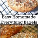 Homemade Bagels with Everything Bagel Seasoning