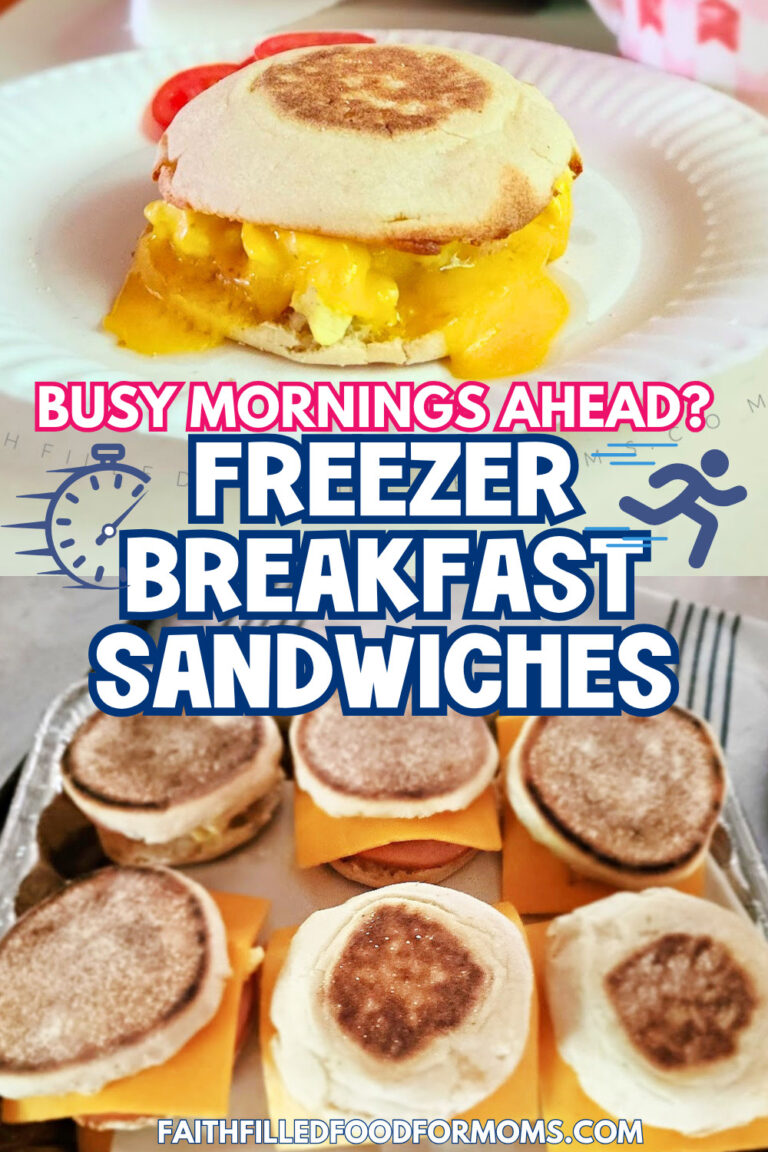 Easy Make-Ahead Freezer Breakfast Sandwiches with Canadian Bacon