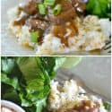 Easy and delicious Crockpot Mongolian Beef. Another one of our favorite family meals. YUM!