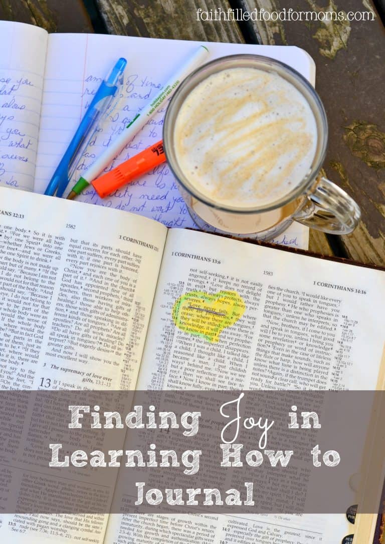 Finding Joy in Learning How to Journal