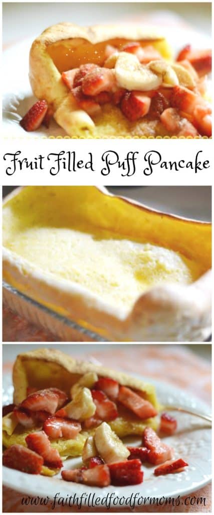 Fruit Filled Puff Pancake Fruit Filled Puff Pancake