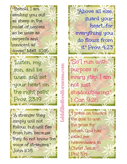 DIY Gingerbread Game For Gaining Wisdom • Faith Filled Food for Moms