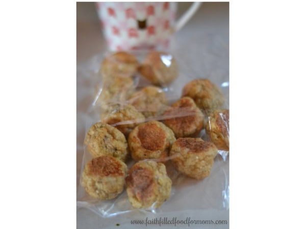 meals to make with ground chicken Ground Chicken Meatballs for the freezer