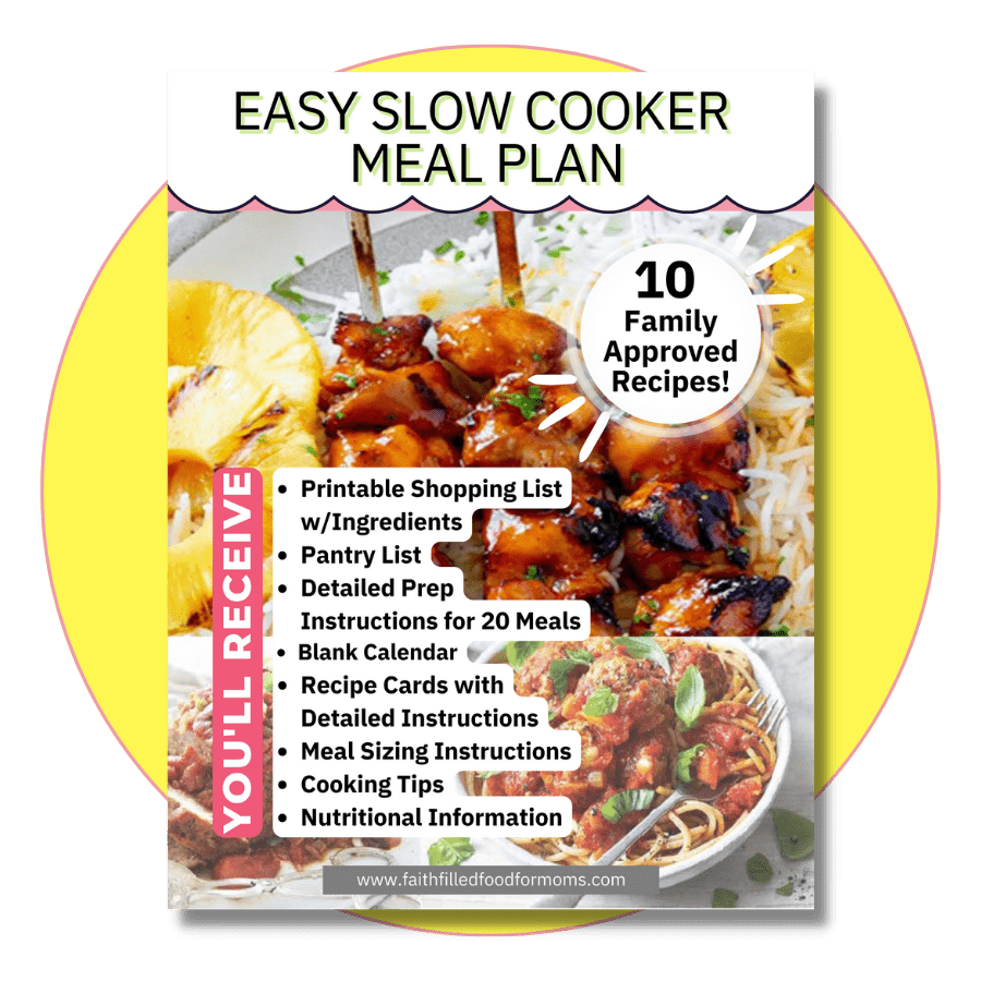 Easy Slow Cooker Meal Plan