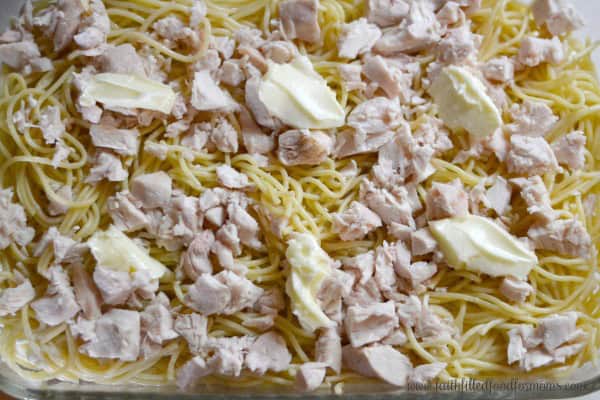 Creamy Baked Million Dollar Chicken Spaghetti Creamy Baked Million Dollar Chicken Spaghetti