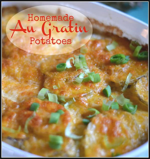 Homemade Au Gratin Potatoes Homemade Au Gratin Potatoes
