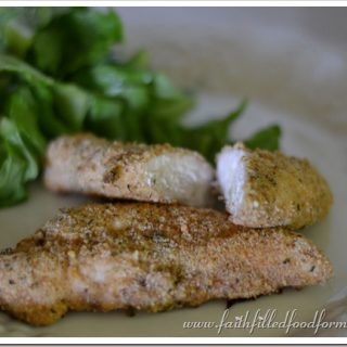 Homemade Baked Chicken Strips