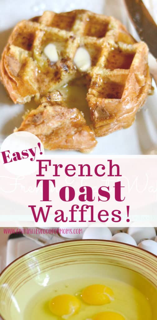breakfast ideas with waffles How to Make French Toast Waffles