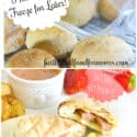 Homemade Hot Pockets you can make at home. Can freeze for later!