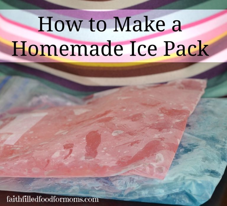 How to Make a DIY Homemade Ice Pack