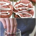 Homemade Red Velvet Chip Cookies _ Great for your milk and cookies addiction!