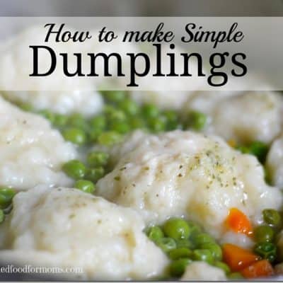 How to make dumplings