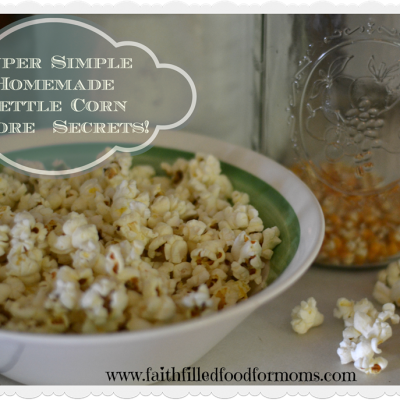 Easy Homemade Kettle Corn Recipe