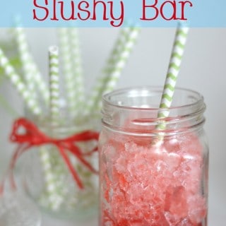 Kool Aid Slushy Bar