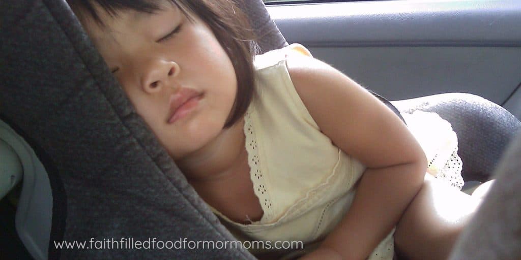 Mom take a nap and boost your energy