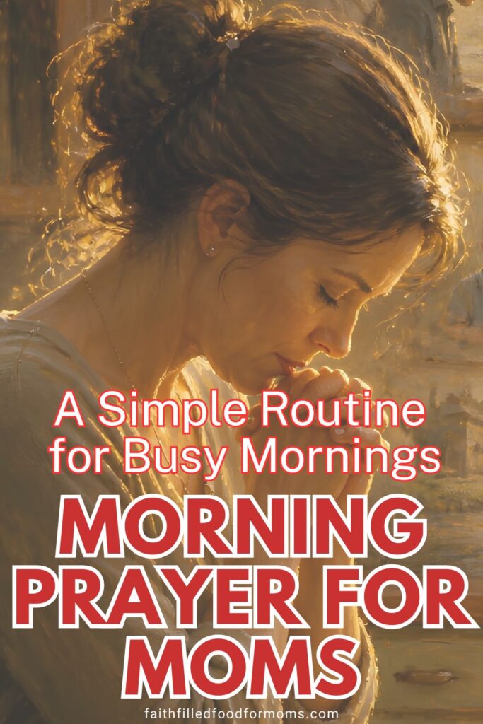 Bible and coffee morning prayer time simple quiet time for busy moms