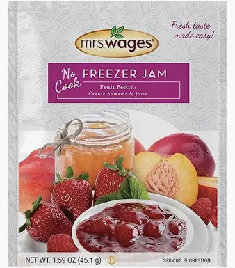Mrs. Wages No Cook Pectin for Raspberry Jam Mrs. Wages No Cook Freezer Jam for Raspberry Jam