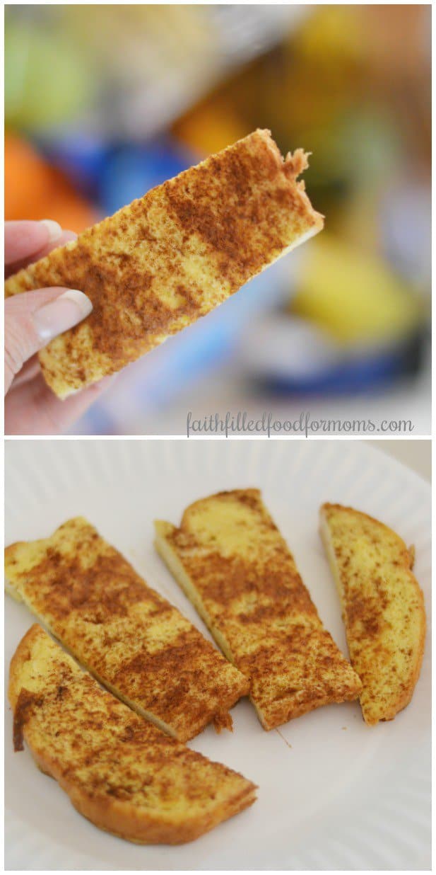 How do you make the best toast? French Toast Sticks