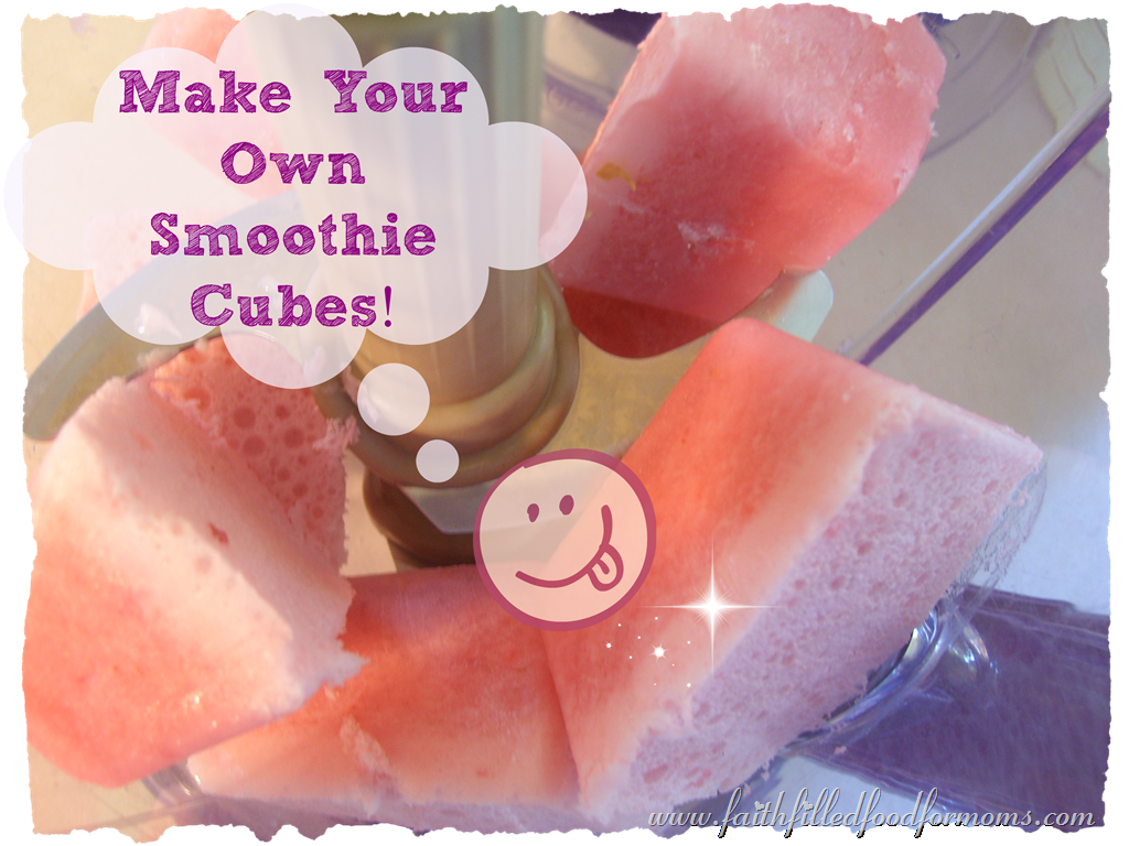 How To Make Healthy Smoothie Cubes for Kids • Faith Filled Food for Moms