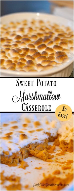 Sweet Potato with Marshmallow Casserole