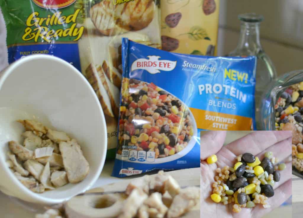 Taco Chicken Salad with Southwestern Salsa 1