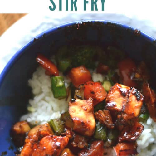 Teriyaki Chicken Stir Fry Super easy budget friendly meal!