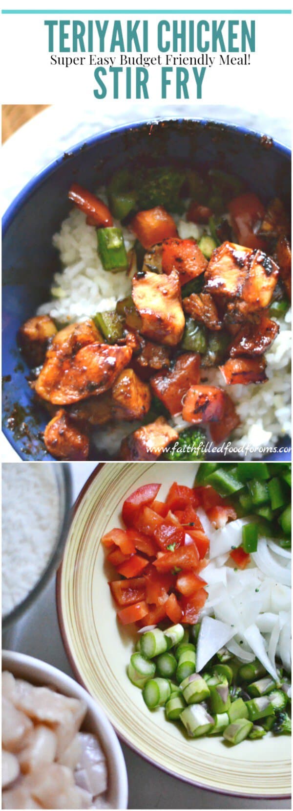 Teriyaki Chicken Stir Fry Super easy budget friendly meal! Teriyaki Chicken Stir Fry Super easy budget friendly meal!