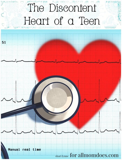 The Discontent Heart of a teen The Discontent Heart of a teen