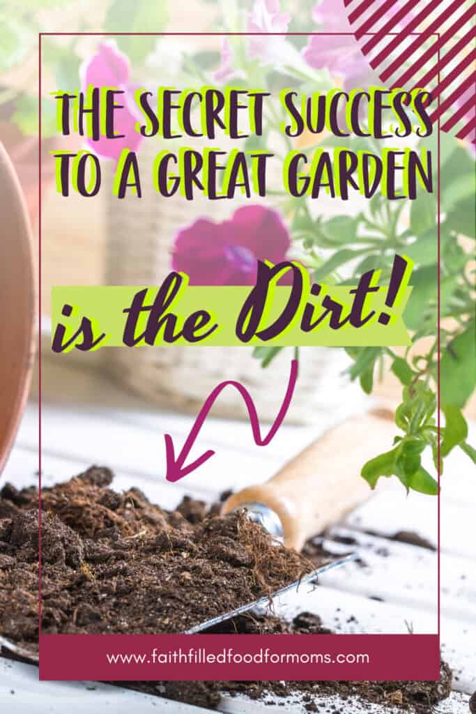 How do you prepare soil for a vegetable garden?