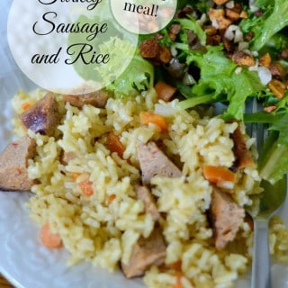 Turkey Sausage and Rice Skillet Dinner