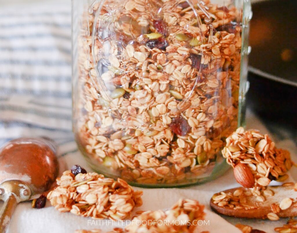 crunchy granola clusters