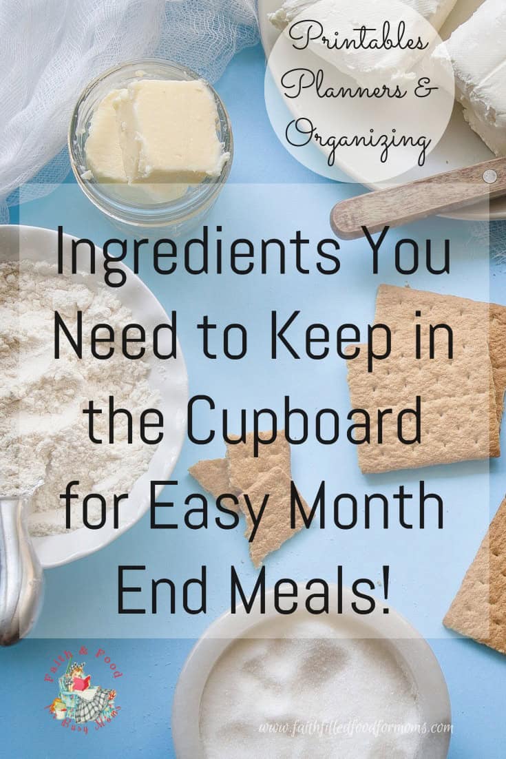 cheap ingredients for meals Budget Meals Ingredients you need to keep in the cupboard