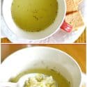 homemade vegetable and rice soup, so good even kids love it!